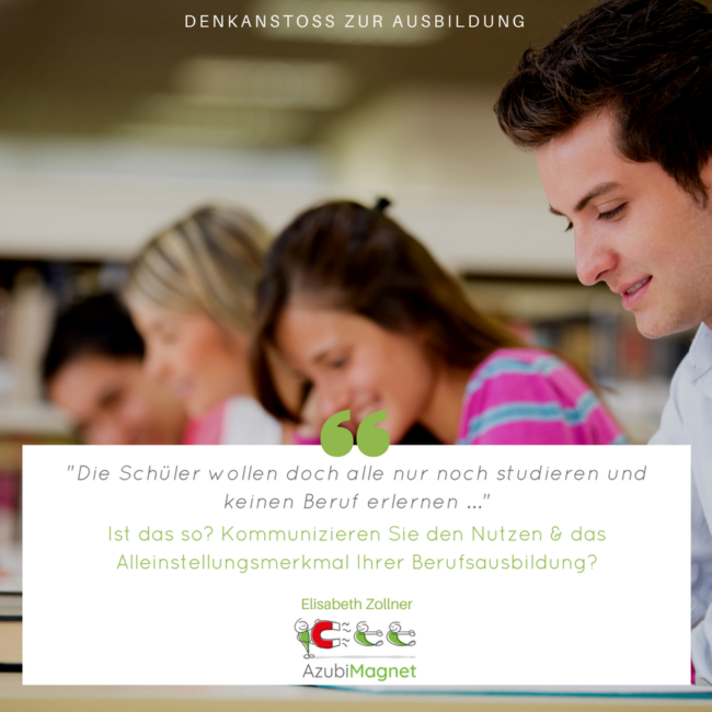 Ausbildung machen