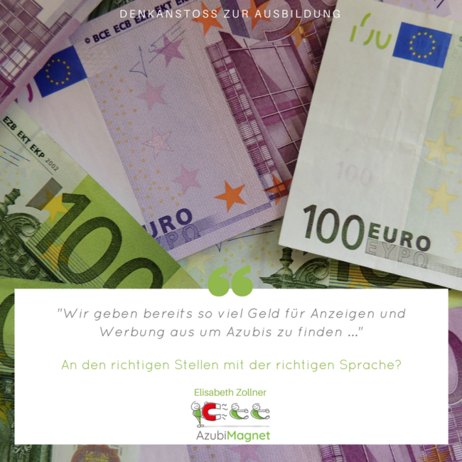 Investition Azubisuche